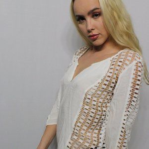 White Beach Cover-Up/ Dress